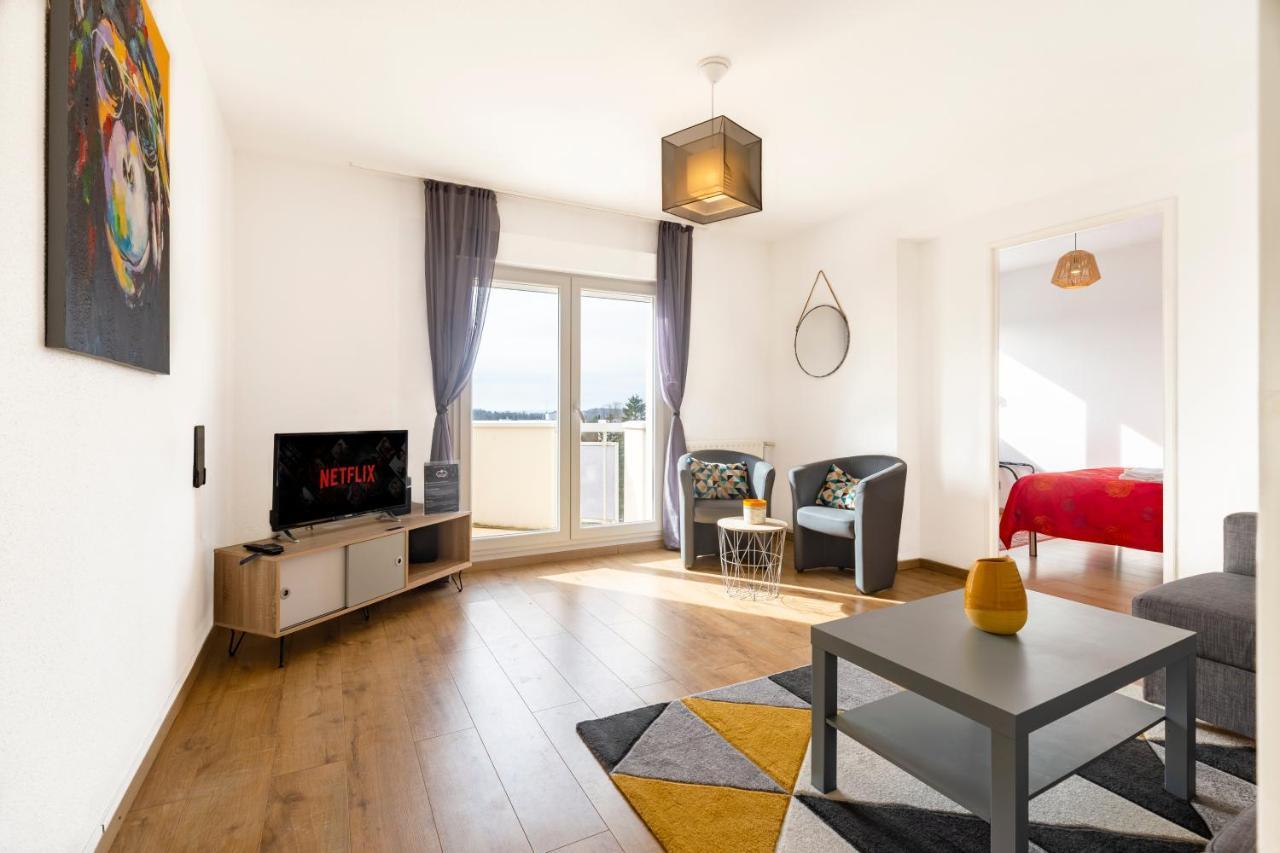 Travel Homes - Le Rebberg, Superbe Vue A Mulhouse Dış mekan fotoğraf